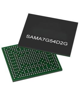 SAMA7G54D2G 1GHz ARM Cortex A7 w/ MIPI Camera and 2Gb integrated DDR3L